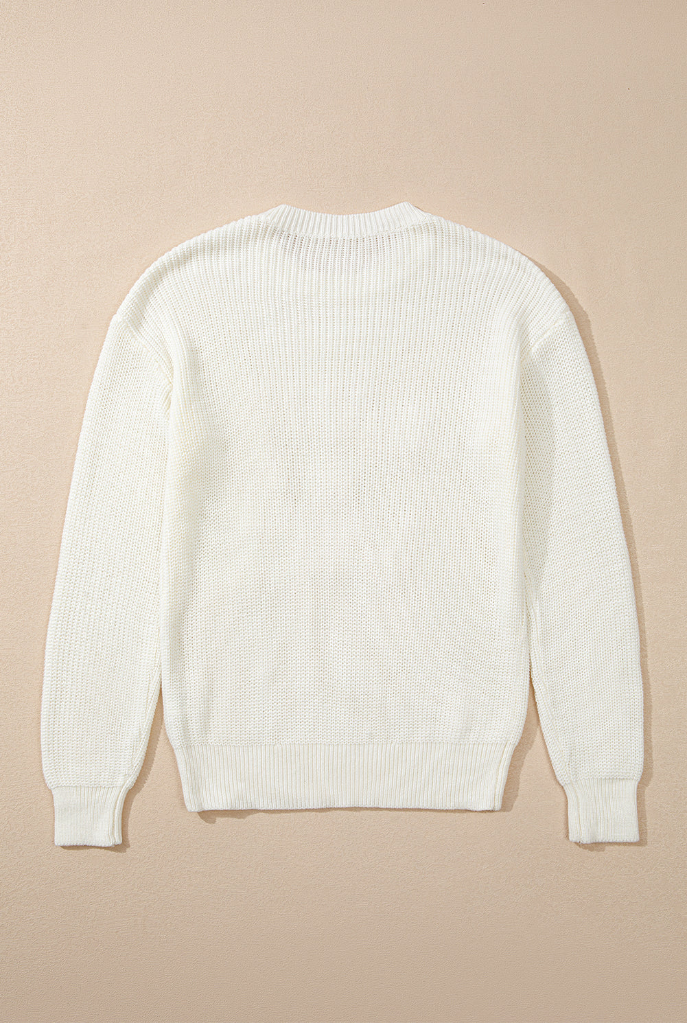 MERRY & BRIGHT Round Neck Sweater - Folded Express