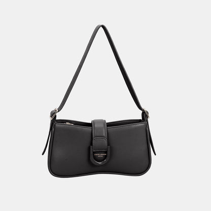 David Jones PU Leather Shoulder Bag - Folded Express