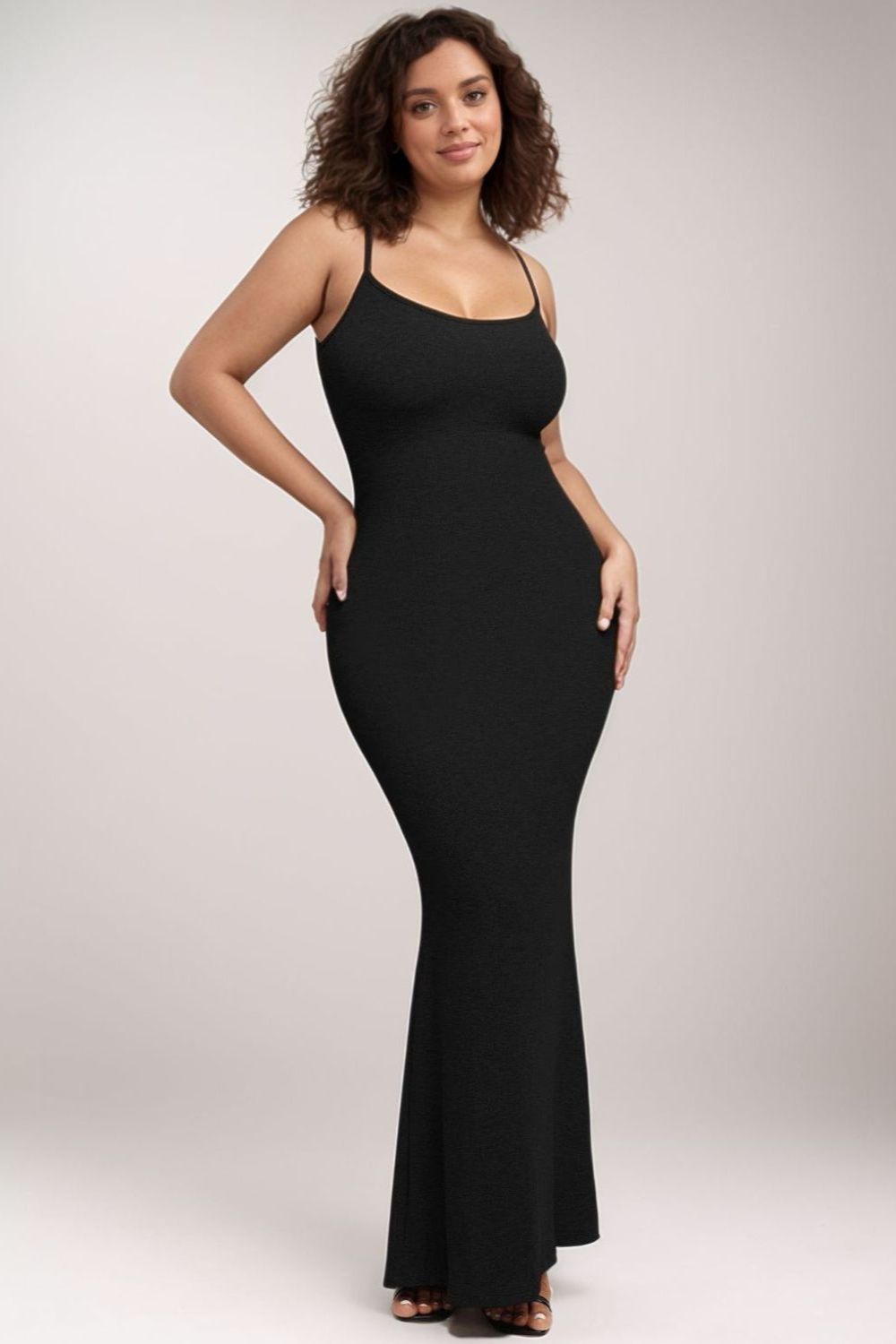 Basic Bae Built-In Shapewear Sleeveless Maxi Dress - Folded Express