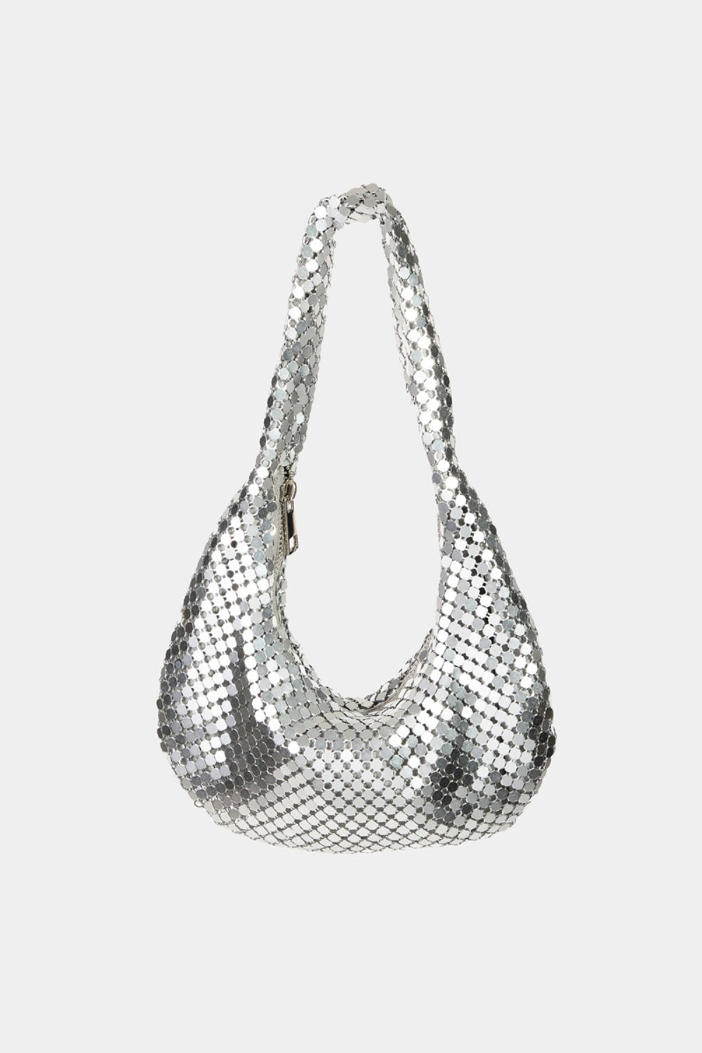 Fame Sequin Disc Handbag - Folded Express